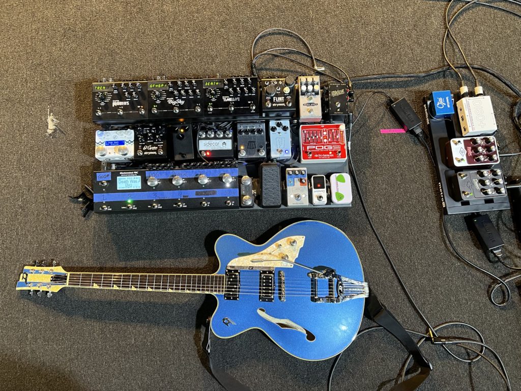 guitar for his glory pedalboard